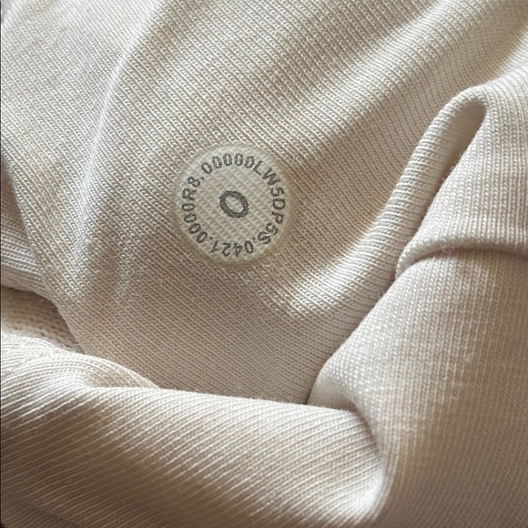 Lululemon sz 0 Braided Detail High-Rise Jogger White Opal Pants Lace-Up Detail - Picture 8 of 12